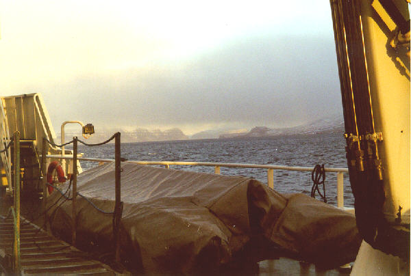 RV "Hkon Mosby", Spitzbergen, September 1999