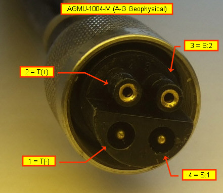 Bolt solenoid adapter cable, ship side connector