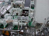 5th deck, stern view, from just outside seismic ops room.