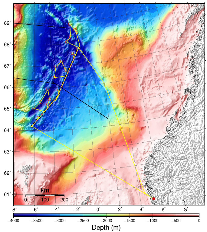 Aegir Ridge OBS and Dredging Survey, May/June 2010.