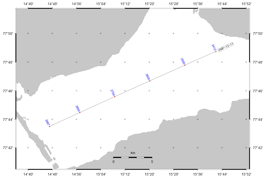 Click to open shot point map directory, or select from table below.